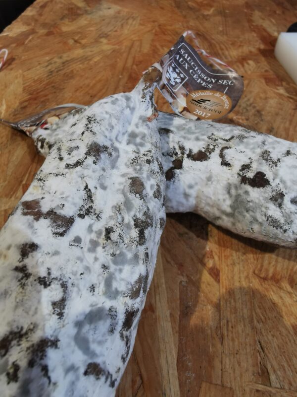 Saucisson des Mt du Lyonnais - Cèpes
