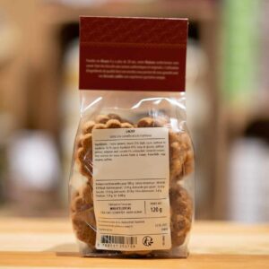 Sablés linzer - Cannelle et framboise