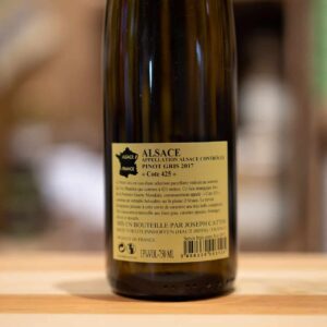 Pinot gris 2017 - Cote 425 - Joseph Cattin