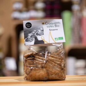 Craquants salés bio - Sésame