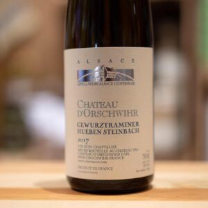 Gewurztraminer Hueben Steinbach 2017 - Chateau d’Orschwihr