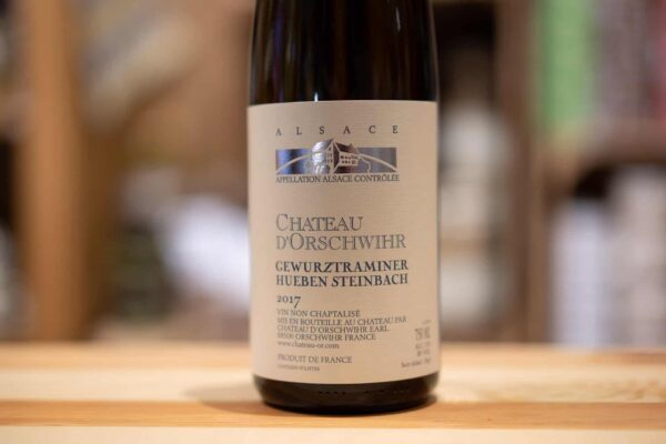 Gewurztraminer Hueben Steinbach 2017 - Chateau d’Orschwihr