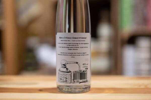 Eau de de vie Marc d’Alsace Gewurztraminer - René de Miscault