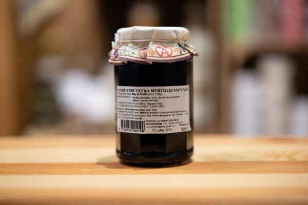 Confiture Extra - Myrtilles sauvages