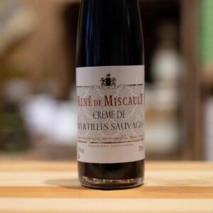 Crème de Myrtilles Sauvages - René de Miscault