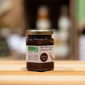 Pâte olive noire de Kalamata - Bio