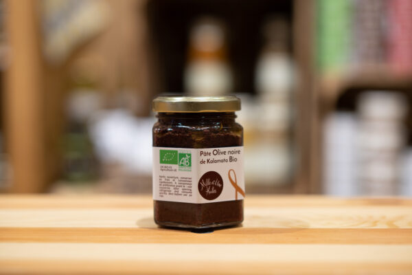 Pâte olive noire de Kalamata - Bio