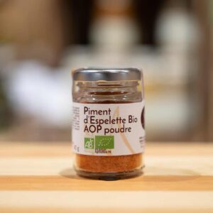 Piment d’Espelette AOP poudre - Bio