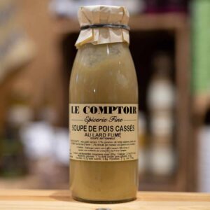 Soupe de pois cassés au lard fumé