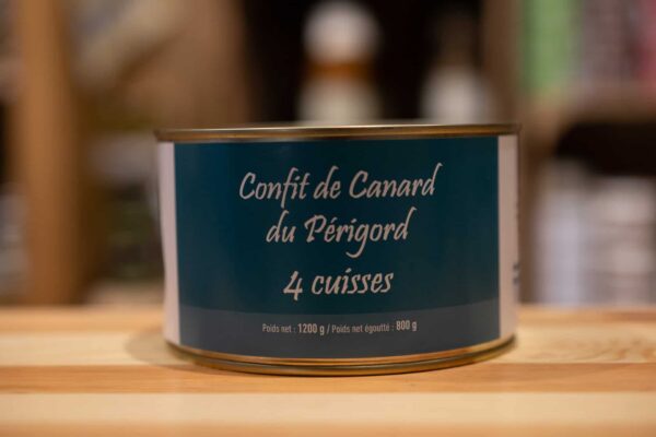 Confit de canard du Périgord 4 cuisses