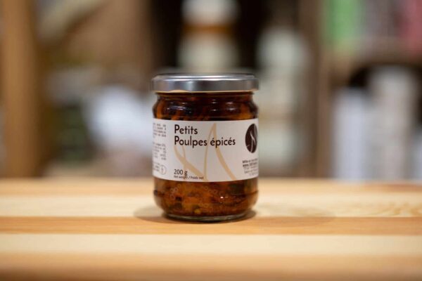 Petits poulpes épicés