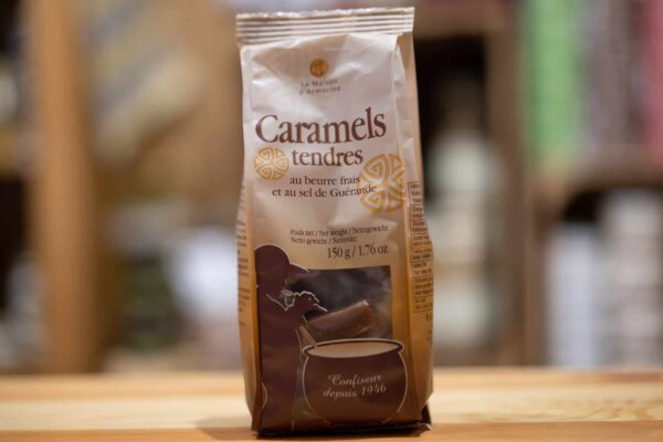 Caramels tendres au beurre frais et au sel de Guérande