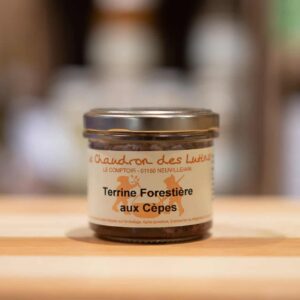 Terrine forestière aux cèpes - Le Chaudron des Lutins