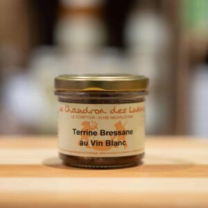 Terrine Bressane au vin blanc - Le Chaudron des Lutins