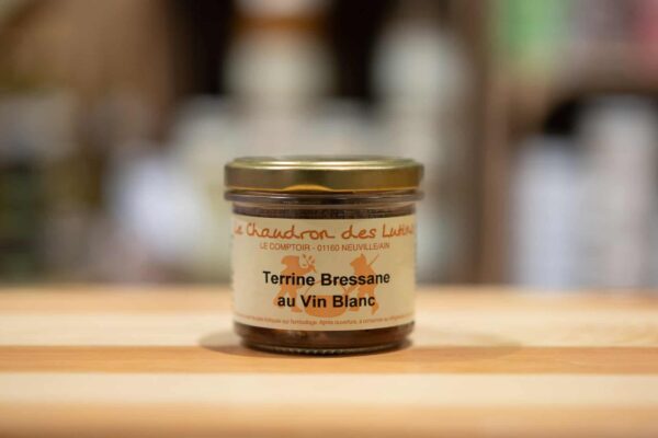 Terrine Bressane au vin blanc - Le Chaudron des Lutins