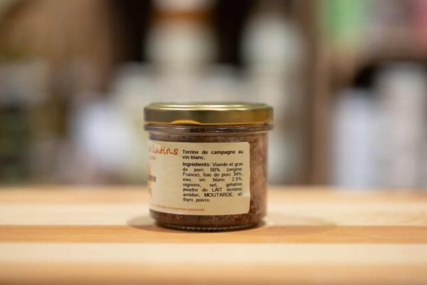 Terrine Bressane au vin blanc - Le Chaudron des Lutins