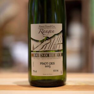 Pinot gris 2015 - Rangen - Bruno Hertz