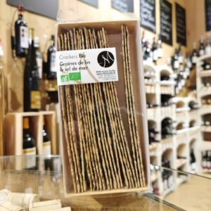 Crackers Bio aux graines de sésame et sel de mer