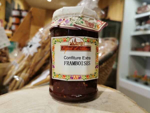 Confiture de framboises extra