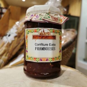 Confiture de framboises extra