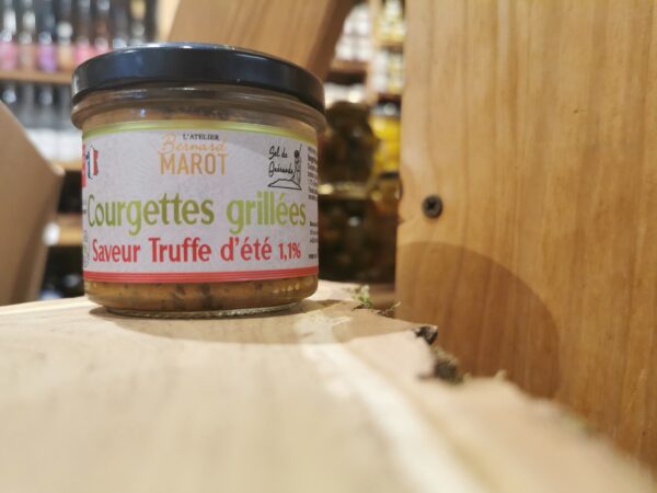 Courgettes grillées saveurs truffes d'été 1,1%