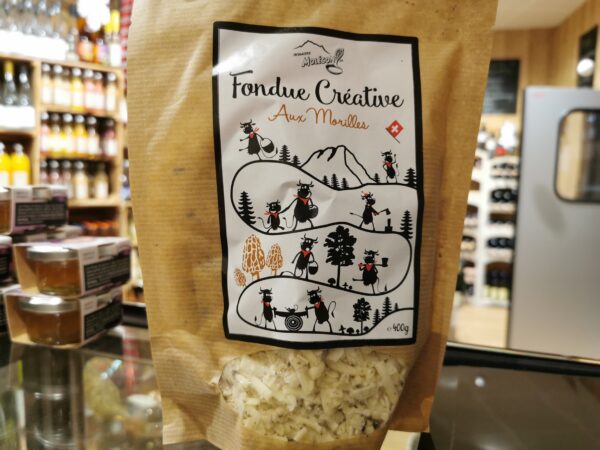 Fondue du Moléson - moitié moitié aux morilles