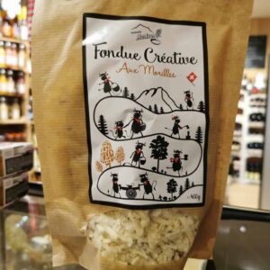 Fondue du Moléson - moitié moitié aux morilles