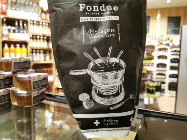 Fondue du Moléson - moitié moitié à la truffe d'été 3%