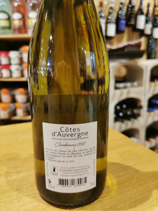 Domaine Rougeyron Cotes d'Auvergne Chateaugay blanc – Image 2