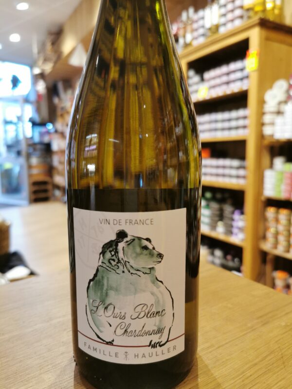 L'Ours Blanc Chardonnay Alsace Famille Hauller