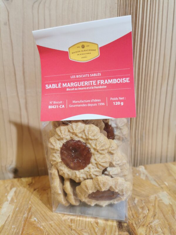 Sablé Marguerite Framboise