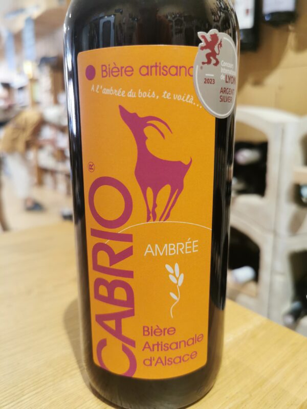 Bière artisanale Cabrio Ambrée