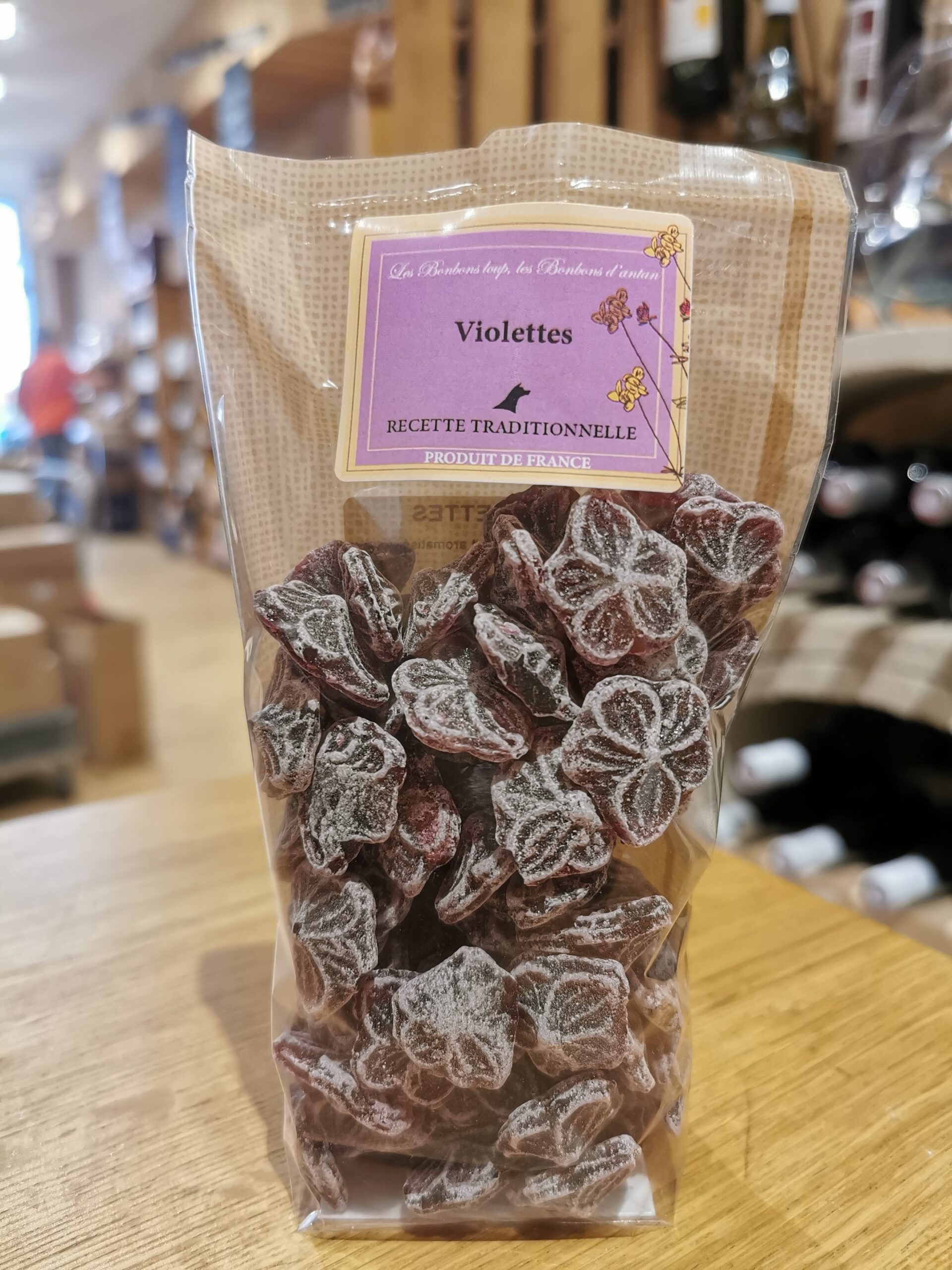 Bonbons violette de La Table Alsacienne : une gourmandise traditionnelle  d'Alsace