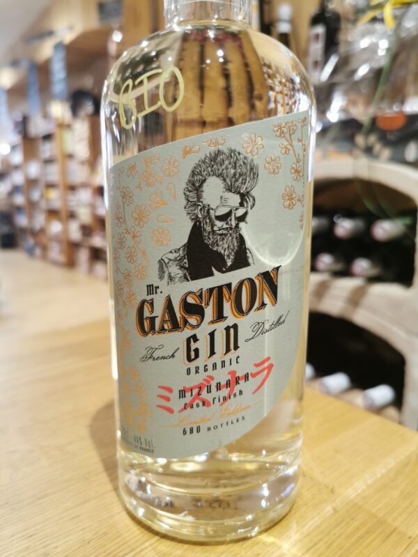 Gin Organic Mr Gaston BIO Maturation 3 Mois Fut de Chene