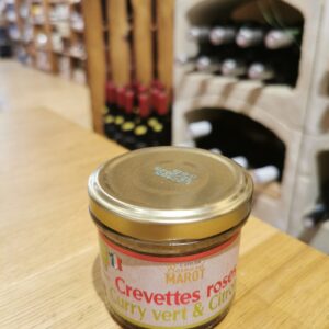 Crevettes Roses Curry Vert et Citron