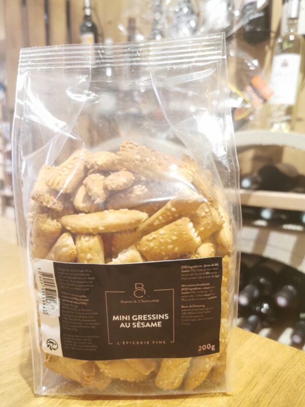 Mini gressins au sésame