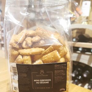 Mini gressins au sésame