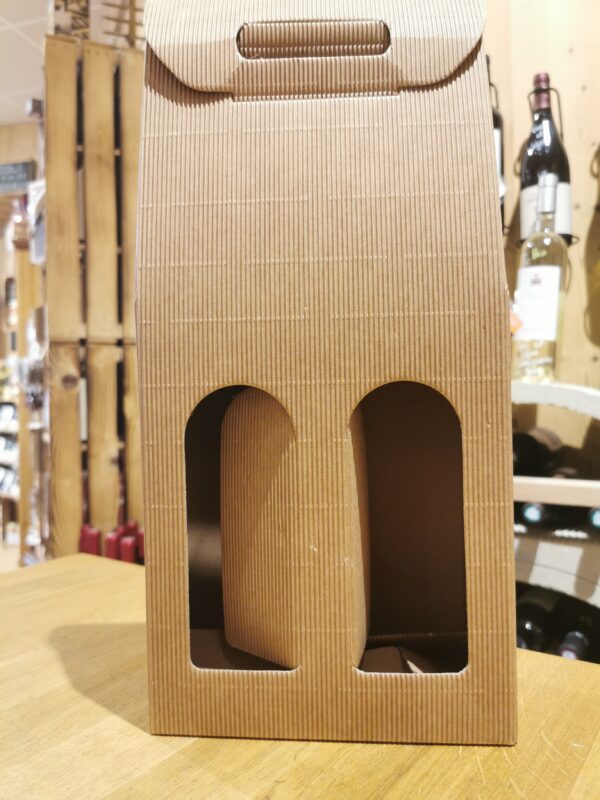 Coffret Kraft 2 bouteilles