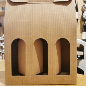 Coffret Kraft 3 bouteilles