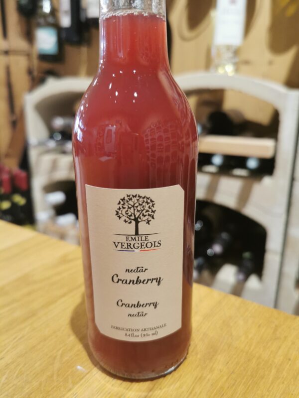 Nectar Cranberry - Fabrication artisanale