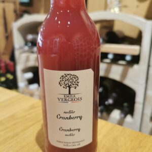 Nectar Cranberry - Fabrication artisanale