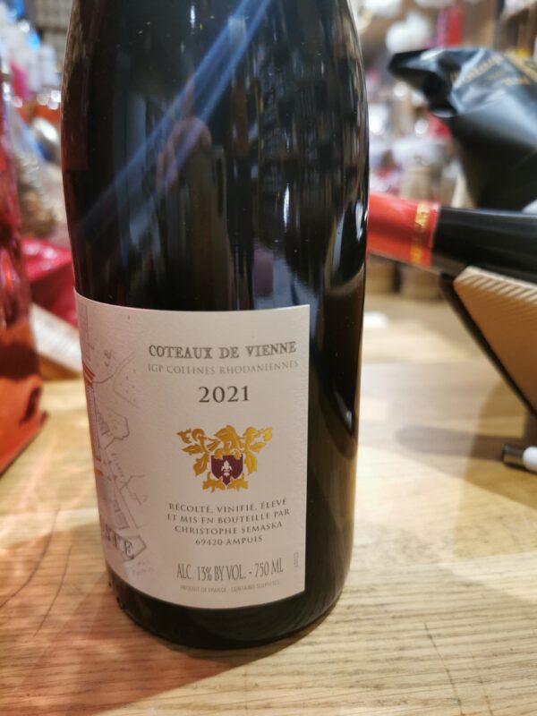 Syrah d'Auguste 2022 Coteaux de Vienne Christophe Semaska – Image 2