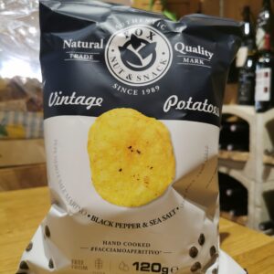 Chips aux Poivres Noirs et Sel Marin sans gluten