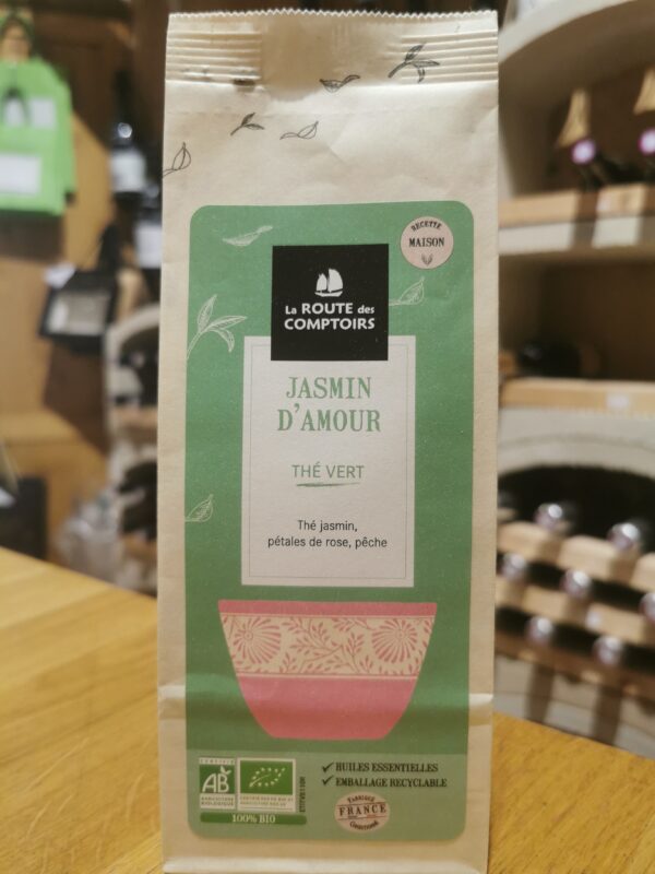 Thé Vert BIO Jasmin d'Amour