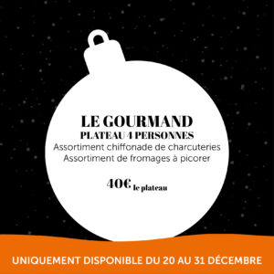 Le Gourmand - Plateau apéro dinatoire pour 4 personnes