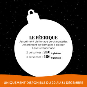 Le Féerique - Plateau apéro pour 2 personnes