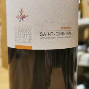 Appélation Saint Chinian rouge Domaine Sainte Eulalie