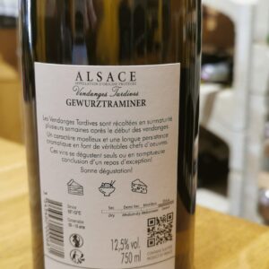 Gewurztraminer Vendanges Tardives Louis Hauller – Image 2