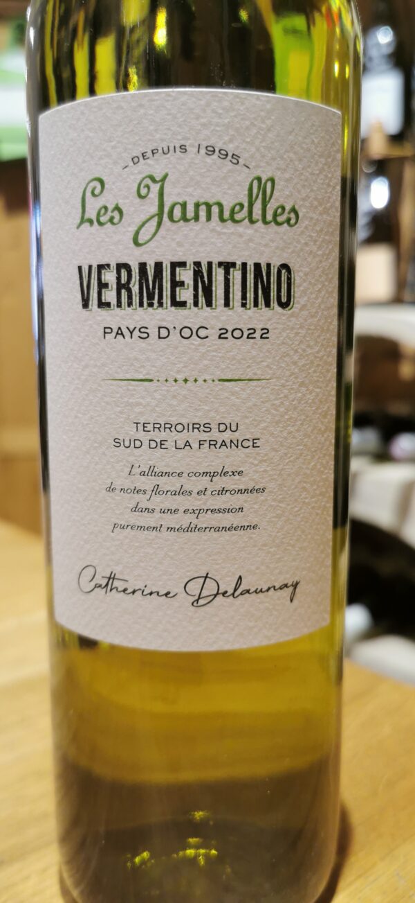 Les Jamelles Vermentino 2022 Pays d'Oc Domaine Delaunay