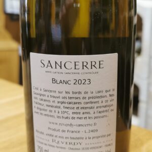 Sancerre 2023 Domaine Reverdy – Image 2